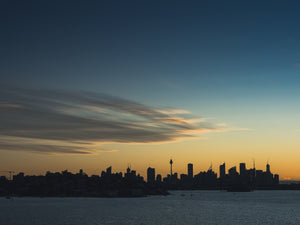 Sydney Skyline Sunset